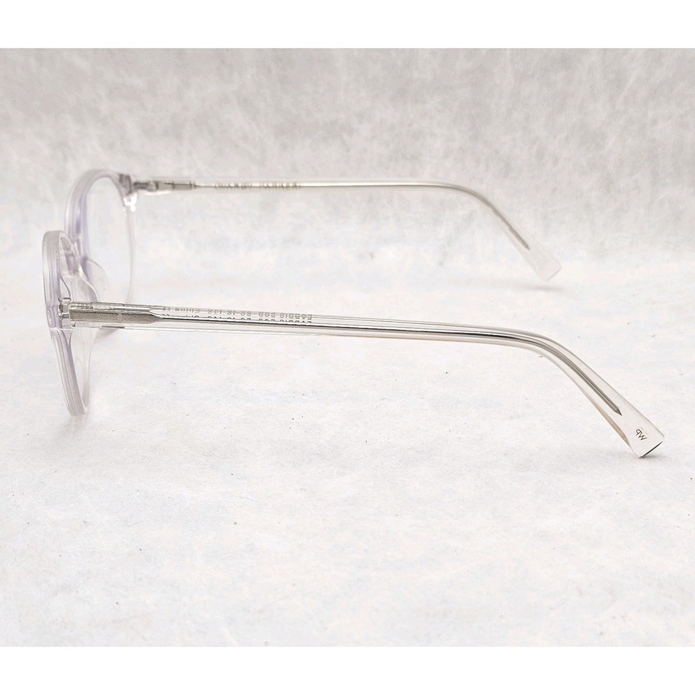 EUC Warby Parker Farris 500 Clear Crystal Eyeglasses Frame 50-18-140 Eyewear - Picture 4 of 10